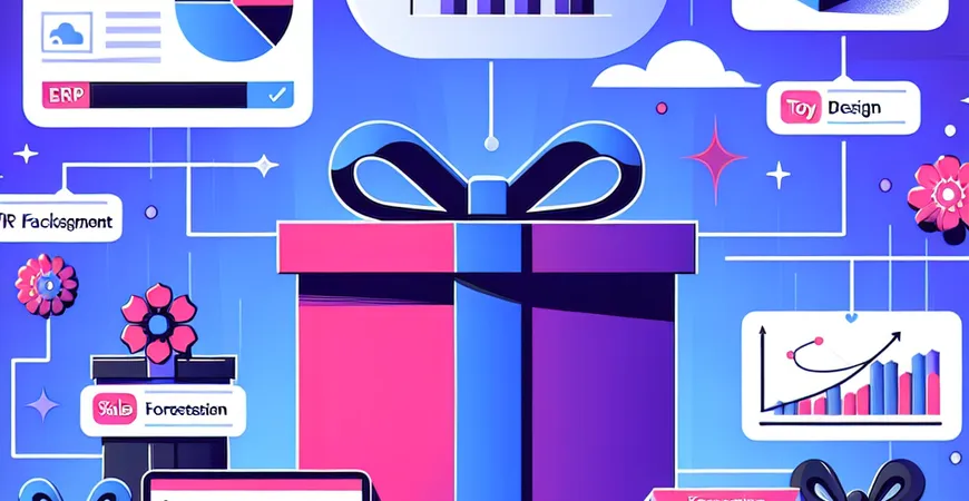 玩具礼品 ERP 礼品包装设计管理模块销售预测方法与应用